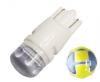 LED лампа 12V T10 2SMD 2835 Ceramic  White (10716) - "Модная Тачка" магазин автоэлектроники