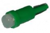 LED лампа T5 COB GREEN (15350) - "Модная Тачка" магазин автоэлектроники