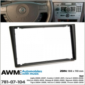Рамка переходная AWM 781-07-104 Opel