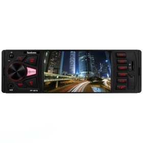 Автомагнитола мультимедиа Fantom FP-4070 Black/Red - "Модная Тачка" магазин автоэлектроники