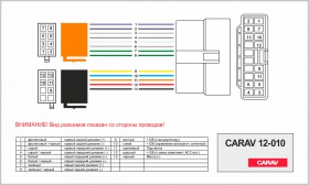 ISO переходник CARAV 12-010