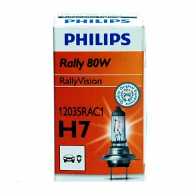 Галогеновая лампа Philips H7 12V 80W PX26D RALLY (12035 RA)