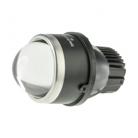 Комплект автомобильных светодиодных Bi-LED линз ПТФ CYCLONE LED FOG 3.0" 4300K (2 шт) - "Модная Тачка" магазин автоэлектроники