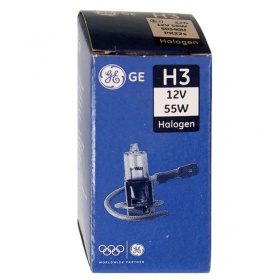 Галогеновая лампа General Electric H3 12V 55W PK22S Standard GE20729 (TU 50340)