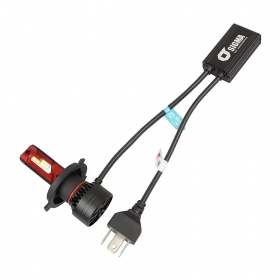 Комплект автомобильных светодиодных LED ламп SIGMA X3 45W H4 H/L CSP