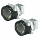 Bi-LED линзы DriveX STM-2 (2 шт)