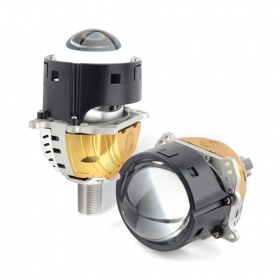 Комплект автомобильных светодиодных Bi-LED линз AMS ULTIMATE U2 3.0" F/R (2 шт) - "Модная Тачка" магазин автоэлектроники