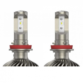 Комплект светодиодных LED автоламп Philips LED FOG H8/H11/H16 X-treme Ultion+250% (11366XUWX2)