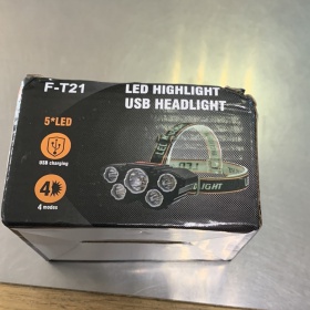 LED лампа портативная на голову F-T21 - "Модная Тачка" магазин автоэлектроники