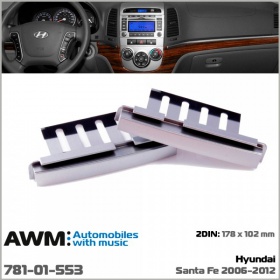 Рамка переходная AWM 781-01-553 Hyundai Santa Fe
