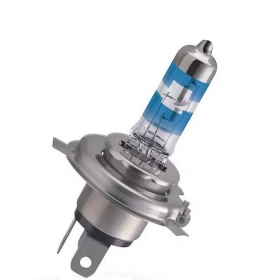 Галогеновые лампы Philips H4 12V 60/55W P43T-38 RACING VISION GT +200% (Set-2 pcs.) (12342RGTS2) - "Модная Тачка" магазин автоэлектроники