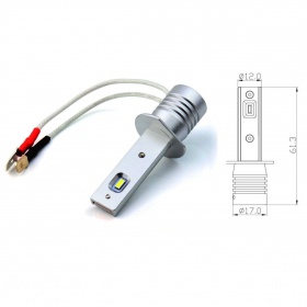 Комплект автомобильных светодиодных LED ламп Baxster SE Plus H1 6000K, 2 шт