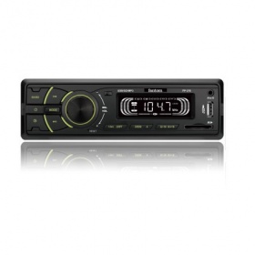 Автомагнитола FANTOM FP-370 Black/Green - "Модная Тачка" магазин автоэлектроники