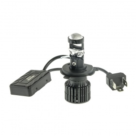 Комплект автомобильных светодиодных LED ламп-линз DECKER GL-01 6K H4 H/L, 2 шт