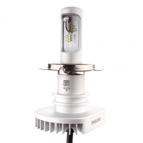 Комплект автомобильных светодиодных LED ламп Philips LED H4 Ultion LED +160% (11342ULWX2) - "Модная Тачка" магазин автоэлектроники