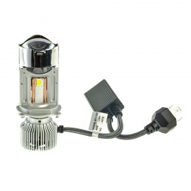 Комплект автомобильных светодиодных Bi-LED ламп-линз CYCLONE LED G11 H4 50W (2 шт)