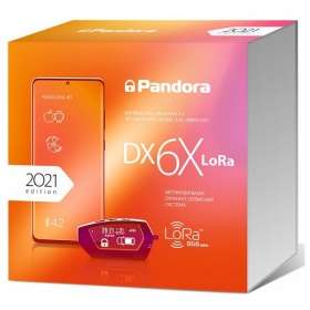 Автосигнализация Pandora DX 6X Lora - "Модная Тачка" магазин автоэлектроники