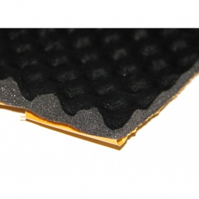 Шумоизоляция Audio-System SW Foam Wave 15 Black PU (1,0х0,5)