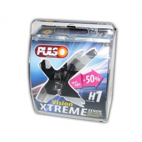 Галогеновые лампы PULSO H1 P14.5S  + 50% X-treme Vision/plastic box (LP-12553)