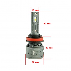 LED лампы CYCLONE H11 6000K TYPE 28