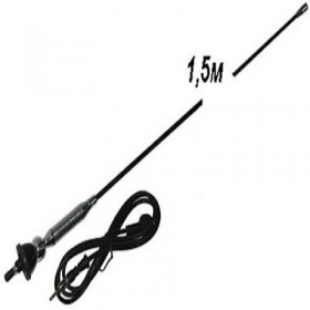 Антена активная Vitol  61086 "удочка"-1.5 м