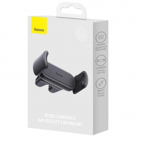 Держатель мобильного телефона Baseus Steel Cannon 2