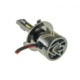 Комплект автомобильных светодиодных LED ламп CYCLONE H4 H/L 6000K type 40 v2, 2 шт