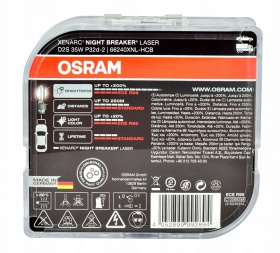 Лампы ксенон OSRAM Night Breaker Laser +200% D2S (66240XNL-HCB)
