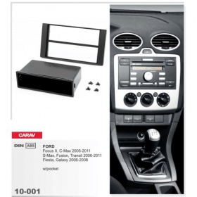 Уценка!!! Рамка переходная CARAV 10-001 2/1-din (без кармана) - "Модная Тачка" магазин автоэлектроники