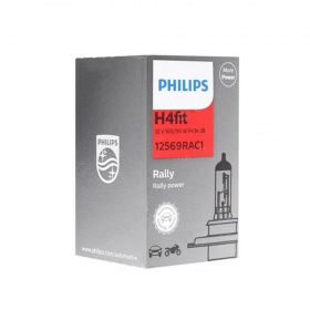 Галогеновая лампа Philips H4 12V 100/90W P43T-38 RALLY (12569 RA)