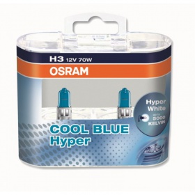 Галогеновые лампы Osram H3 12V 70W PK22s CBH 5000K Hard Duopet (62151 CBH H.D.)