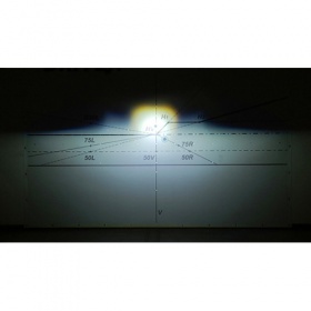 Комплект автомобильных светодиодных Bi-LED линз DriveX  Prisma 3.0" 56/62W 6K