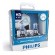 Галогеновые лампы Philips H3 12V 55W PK22S DIAMONDVISION (Set-2 pcs.) (12336DV-S2)