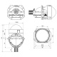 Комплект автомобильных светодиодных Bi-LED линз CYCLONE BL 2.5" I3 40/50W (2 шт)