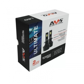 Комплект автомобильных светодиодных LED ламп AMS ULTIMATE POWER-F H7 5500K Canbus, 2 шт