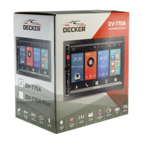 Автомагнитола мультимедиа Decker DV-770A