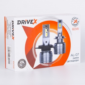 Комплект автомобильных светодиодных LED ламп DriveX AL-07 H1 6000K, 2 шт