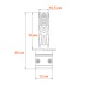 Комплект автомобильных светодиодных LED ламп NEXTONE L7 H1 6000K, 2 шт