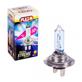 Галогеновая лампа Pulso H7 PX26D  12v 55w +50% X-treme Vision clear/box (LP-70555)