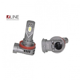 Комплект автомобильных светодиодных LED ламп Qline SA H11 6000K (2шт.) - "Модная Тачка" магазин автоэлектроники