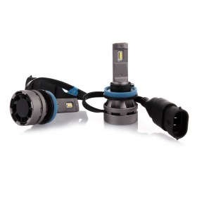Комплект автомобильных светодиодных LED ламп CYCLONE H11 5000K 5100LM TYPE 27s, 2 шт