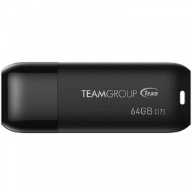 USB флеш Team C173 64GB USB 2.0 Pearl Black (TC17364GB01) 