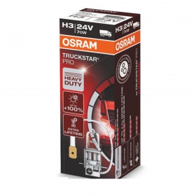 Галогеновая лампа Osram H3 24V 70W PK22s TSP+100% (64156 TSP)