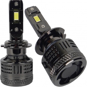 Комплект автомобильных светодиодных LED ламп AMS EXTREME-F H7 5500K Canbus, 2 шт - "Модная Тачка" магазин автоэлектроники