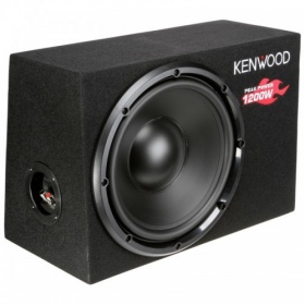 Сабвуфер корпусный KENWOOD KSC-W1200B - "Модная Тачка" магазин автоэлектроники