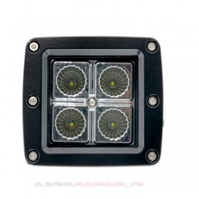 Светодиодные фары рабочего света CYCLON WL-102 12W CREE4 SP SW (арт. 18058) - "Модная Тачка" магазин автоэлектроники