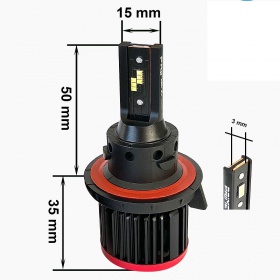 Комплект автомобильных светодиодных LED ламп PRIME-X S Pro H13 5000K (2 шт)