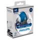 Галогеновые лампы Philips H1 12V 55W P14.5S WHITE VISION+60%(4300K) 2H1+2W5W (Set - 4 p (12258WHVSM)