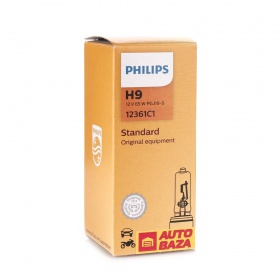 Галогеновая лампа Philips H9 12V 65W PGJ19-5 (12361)