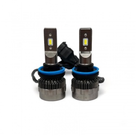 Комплект автомобильных светодиодных LED ламп MICHI MI LED H11 (5500K) - 35W, 2 шт - "Модная Тачка" магазин автоэлектроники